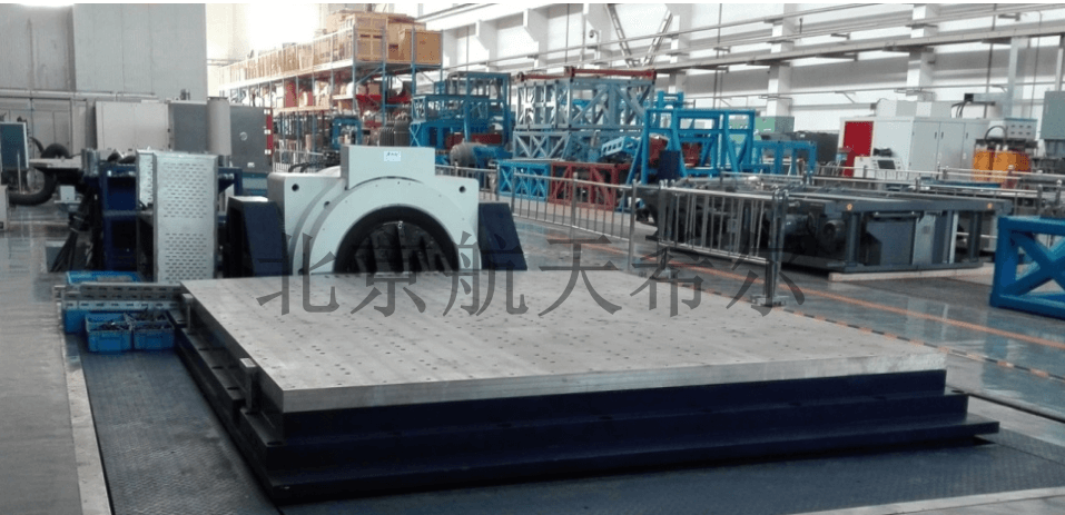 航天希爾在大型振動臺上的試驗案例、場景