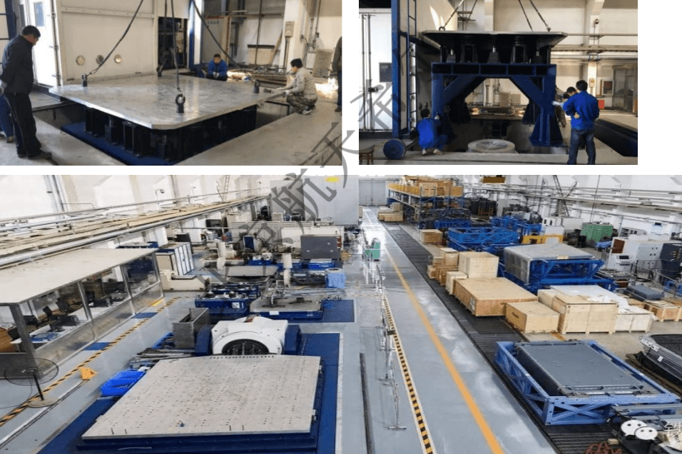 航天希爾在大型振動臺上的試驗案例、場景